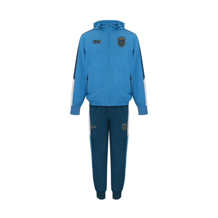 Tuta Estiva Polystretch F/Z Capp Centenary Blue JR