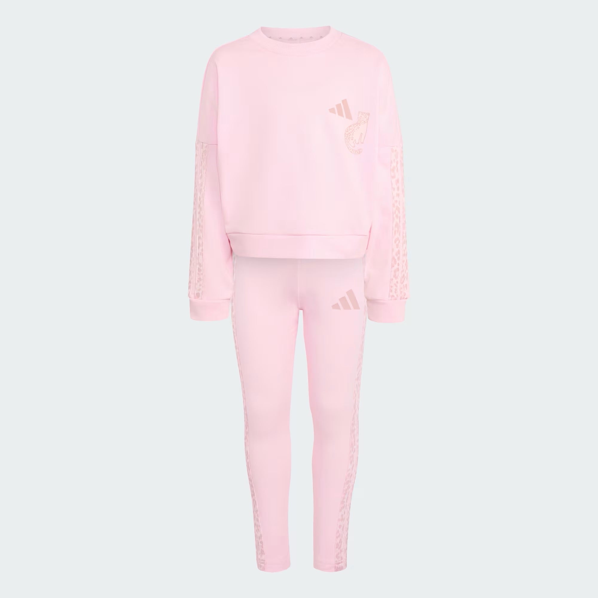 Adidas Set Leggings & Hodie 3s Animalier Kids