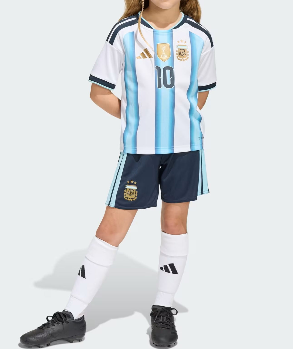 Argentina 26 Messi Home Kit for Baby