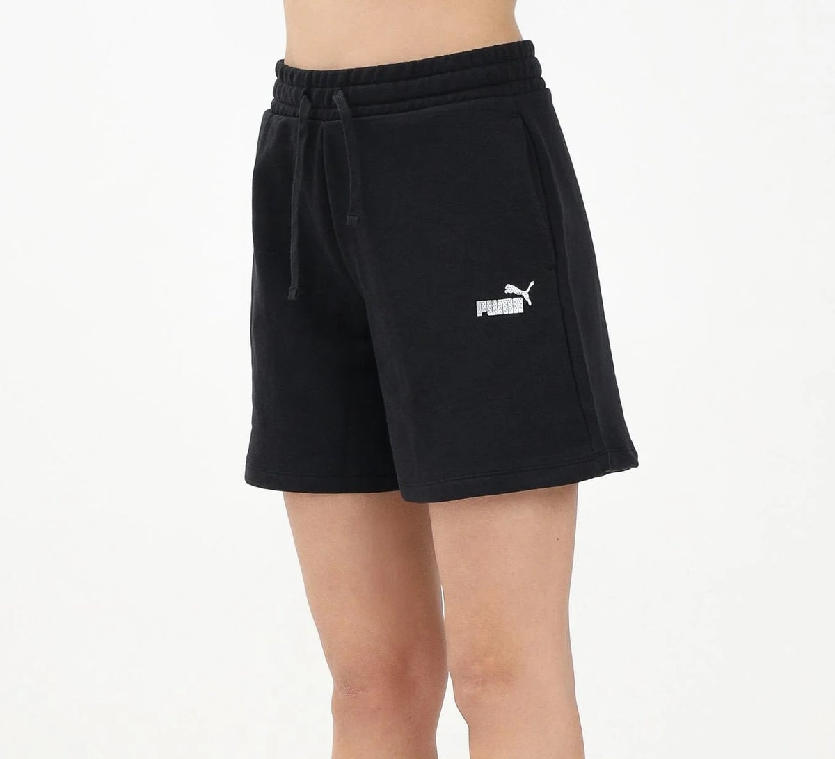 Puma Ess+ Textured Foil High Waist 5inch Shorts 688999-01
