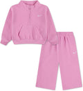 Tuta Nike Std Flc 1/4 Zip & Pant Baby 16P242-AAH