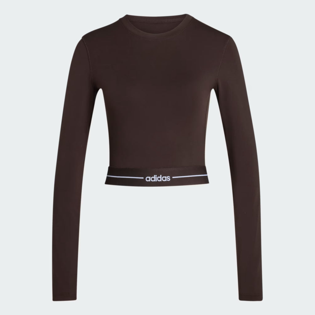 Hyperglam Cropped Long Sleeve T-Shirt W