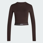 Hyperglam Cropped Long Sleeve T-Shirt W