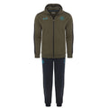 TUTA INTERLOCK CON CAPPUCCIO OLIVE NIGHT 2024/2025