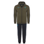 TUTA INTERLOCK CON CAPPUCCIO OLIVE NIGHT 2024/2025