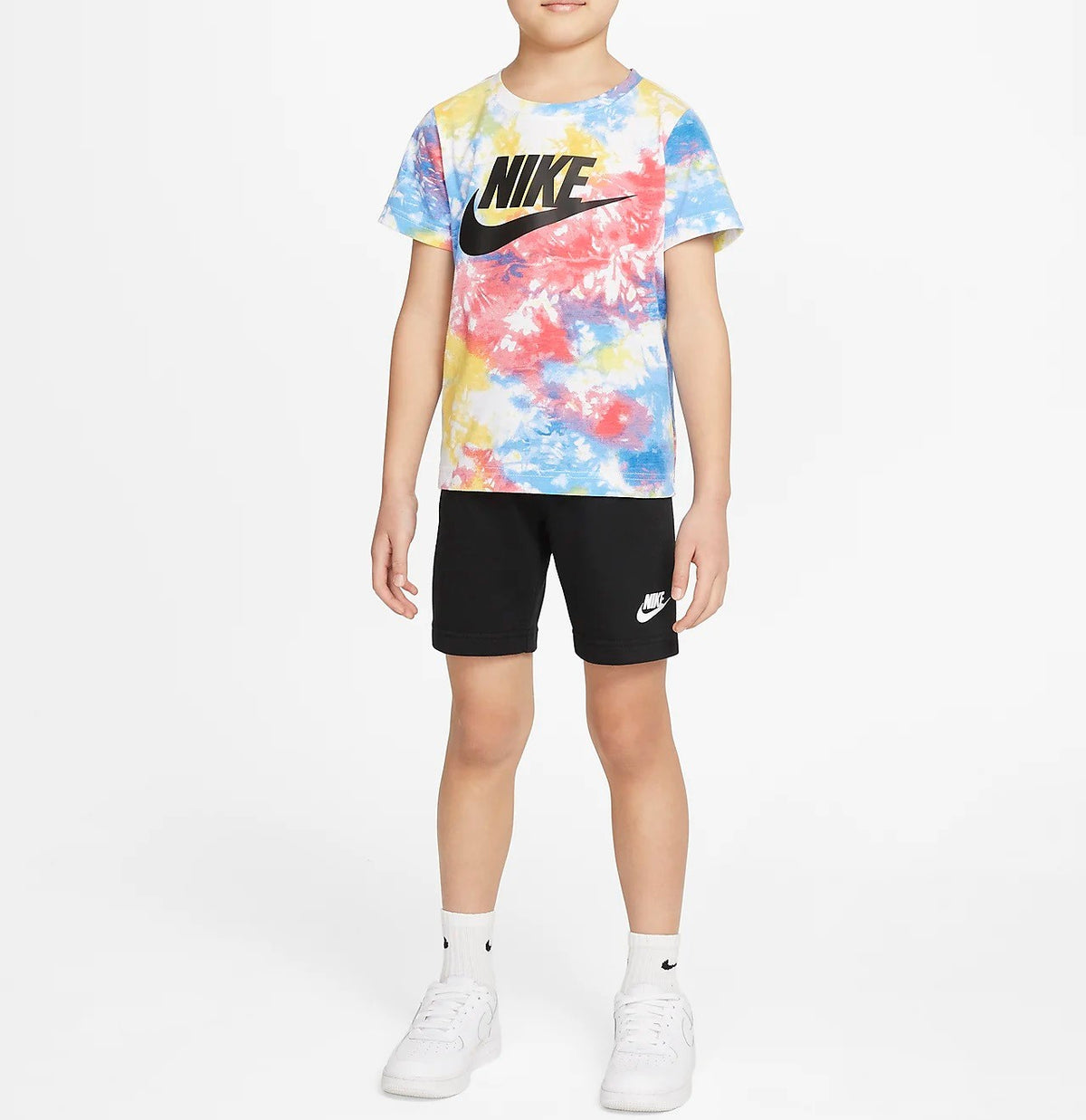 TIE DYE TEE SHORT SET