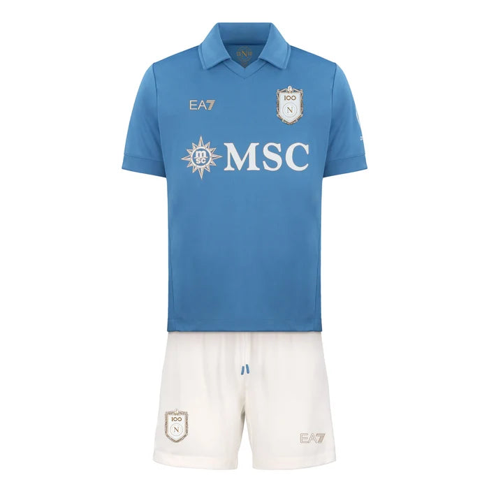Set Ssc Napoli Junior Kit Replica Home