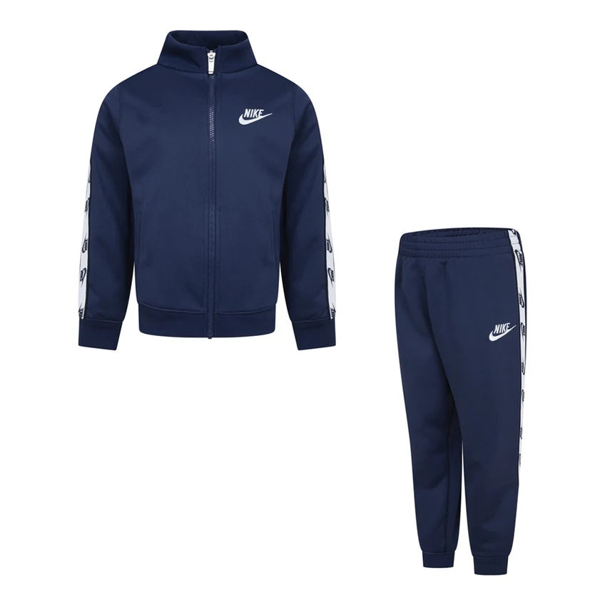 Nike full zip set whit logo tap