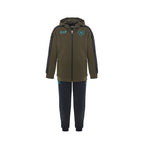TUTA INTERLOCK CON CAPPUCCIO OLIVE NIGHT JUNIOR 2024/2025