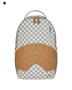 Zaino Sprayground Embossed Cream Check Backpack