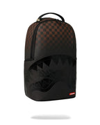 BROWN CHECK GHOST DRIP BACKPACK