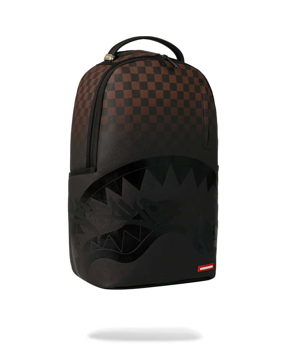 BROWN CHECK GHOST DRIP BACKPACK