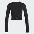 Hyperglam Cropped Long Sleeve T-Shirt W