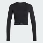 Hyperglam Cropped Long Sleeve T-Shirt W