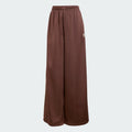 Satin Wide Leg Track pants Bottoms