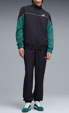 Woven colorblock tracksuit M
