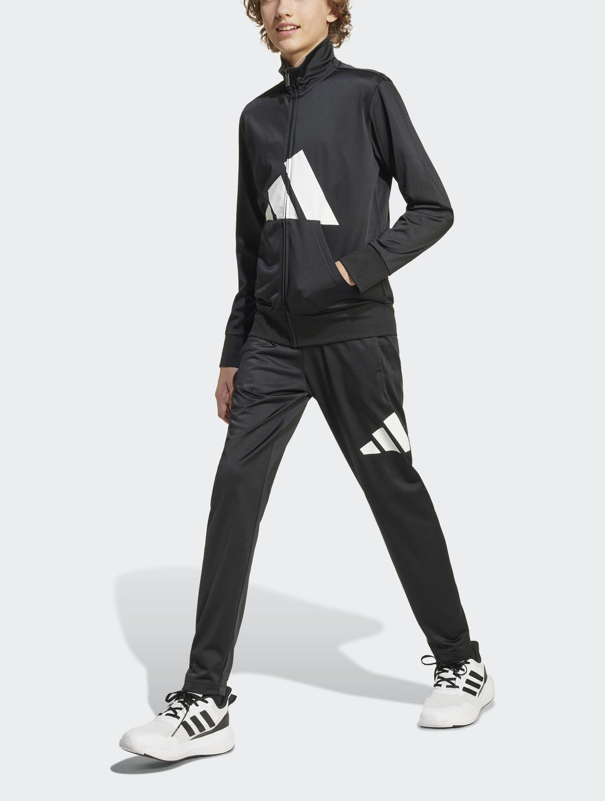 ESSENTIALS BIG LOGO CLIMACOOL TRACK SUIT JR