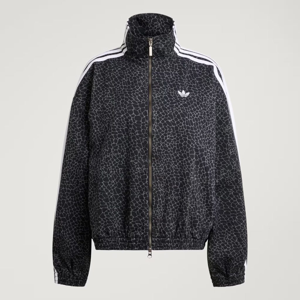 Giacca Adidas Firebird Oversized Animalier Denim Jacket