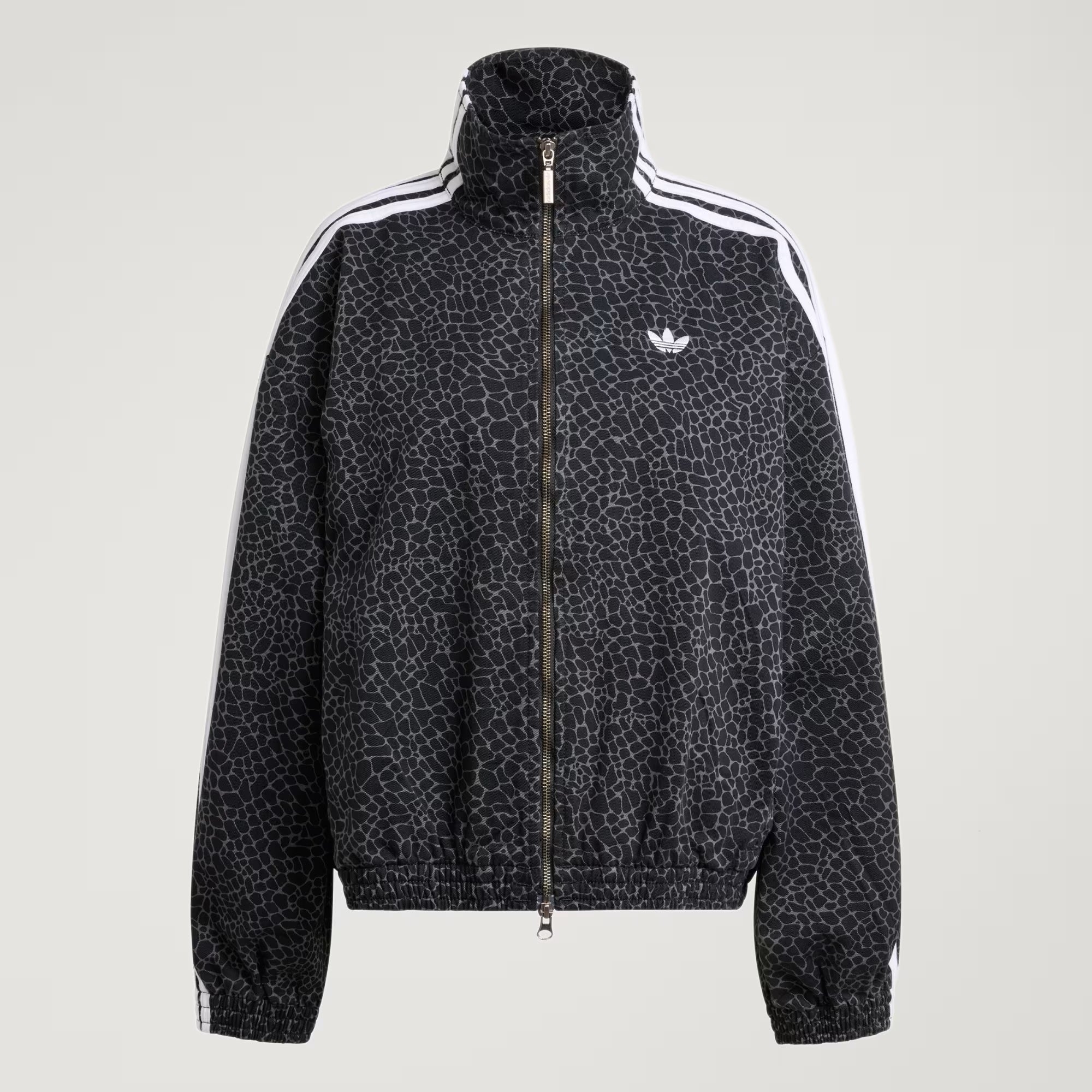 Giacca Adidas Firebird Oversized Animalier Denim Jacket