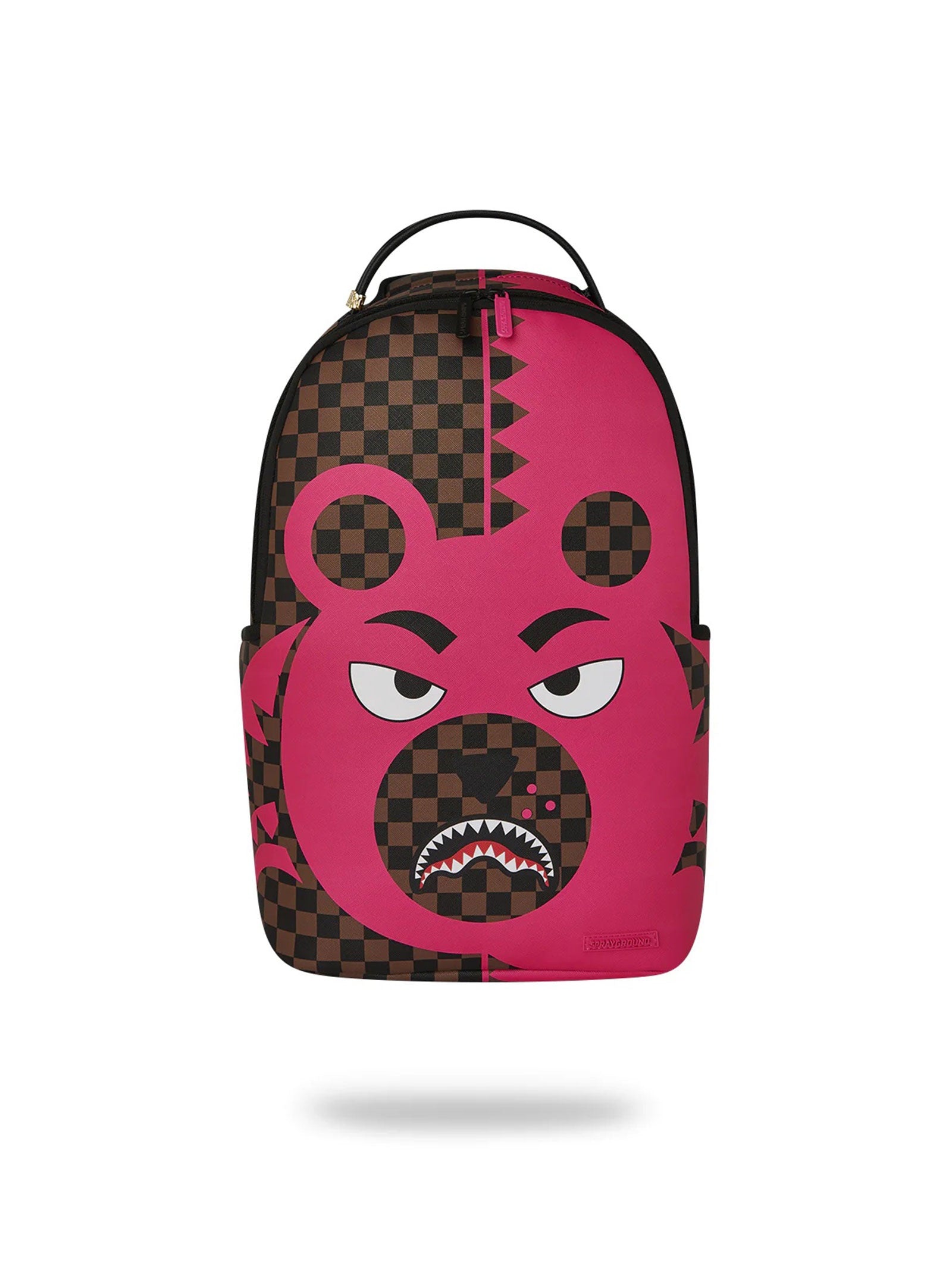 Pink Bear Shark Backpack