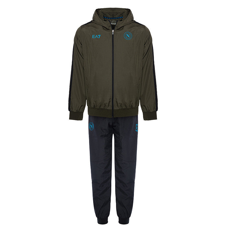 TUTA NYLON CON CAPPUCCIO OLIVE NIGHT 2024/2025