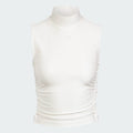 RUCHED 3-STRIPES CROPTOP