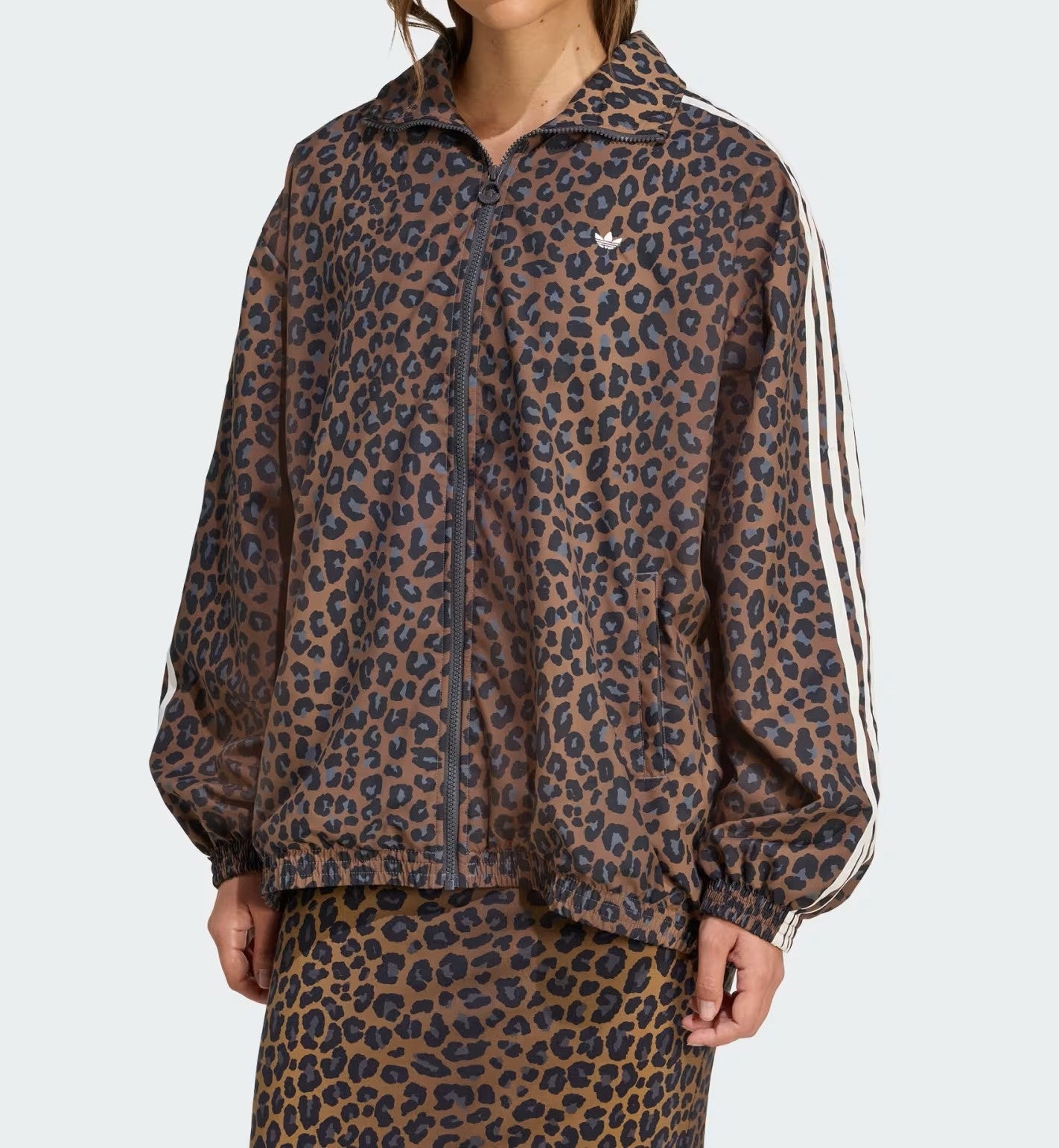 Track top Leopard Firebird Oversized