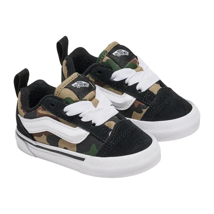 Knu skool elastic lace camo black/green