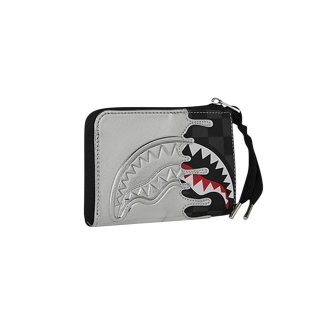 Portafoglio Sprayground Silver Side Drip Wallet