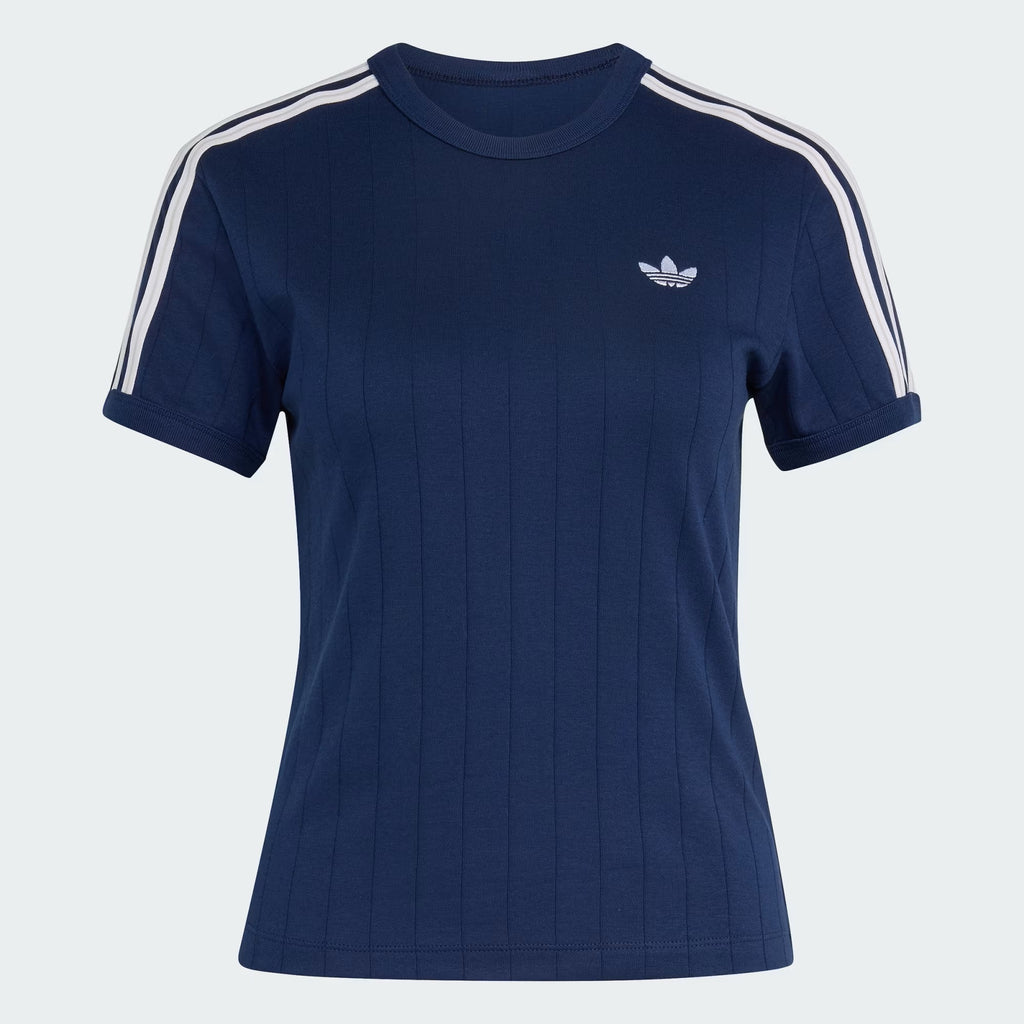 Adidas Pinstripe Slim T-shirt