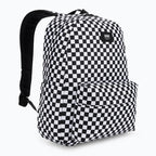 OLD SKOOL CHECK BACKPACK BLACK/WHITE