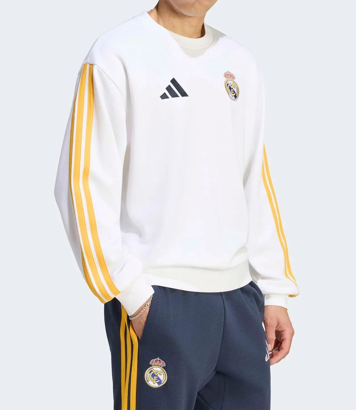Felpa Adidas Real Madrid Dna Sweatshirt KG2952