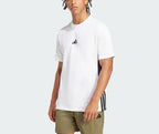 ESSENTIALS 3-STRIPES SINGLE JERSEY TEE