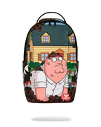 FAMILY GUY PETER FALLING THROUGH WALL BACKPACK