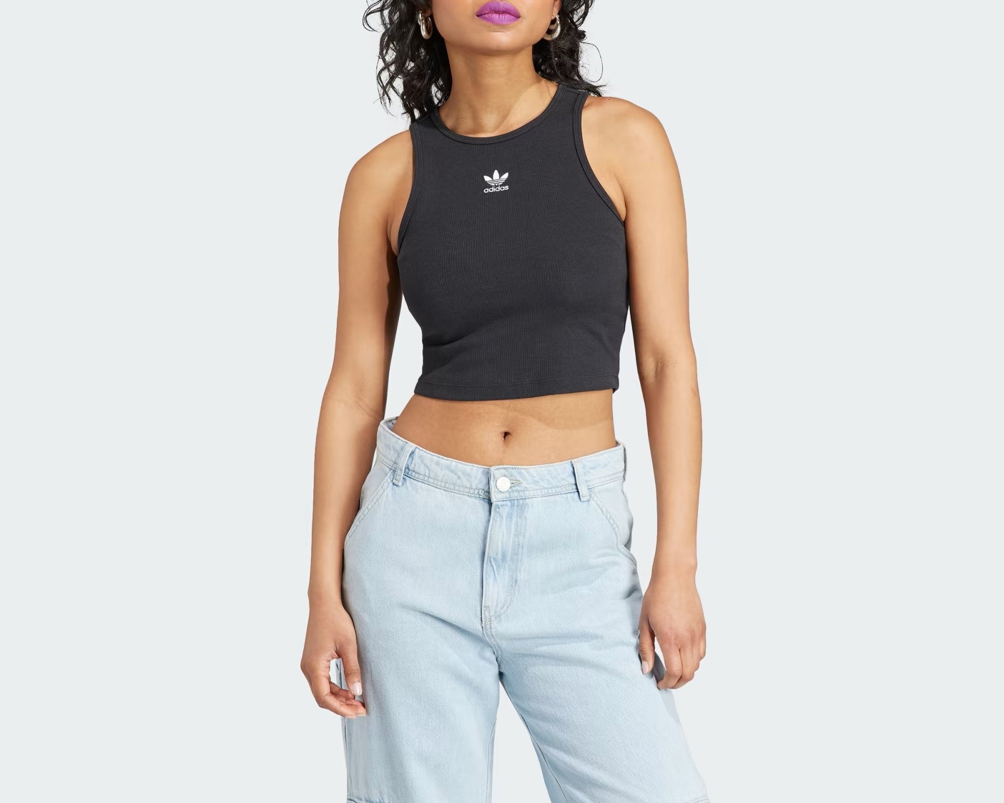 ESSENTIALS RIB TANK TOP