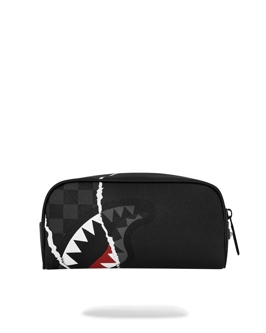ASTUCCIO CENTER RIP REVEALING GRAY CHECK POUCH