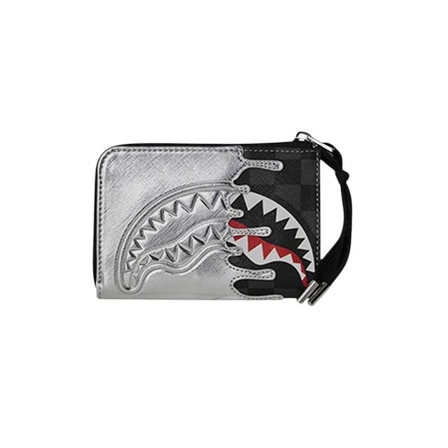 Portafoglio Sprayground Silver Side Drip Wallet