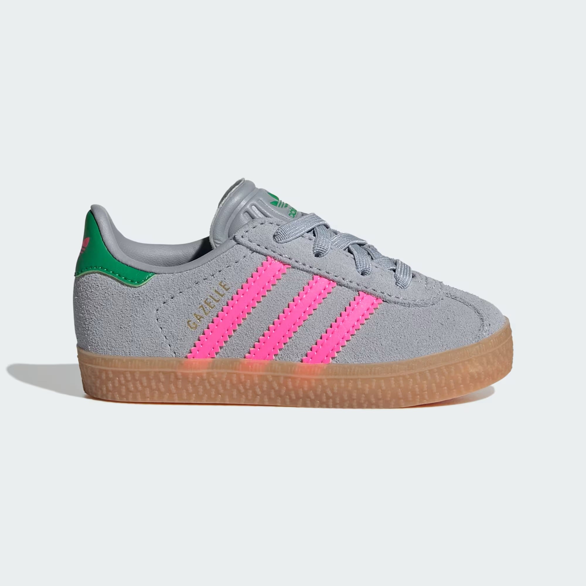 Gazelle Comfort Closure Elastic Laces Shoes Kids