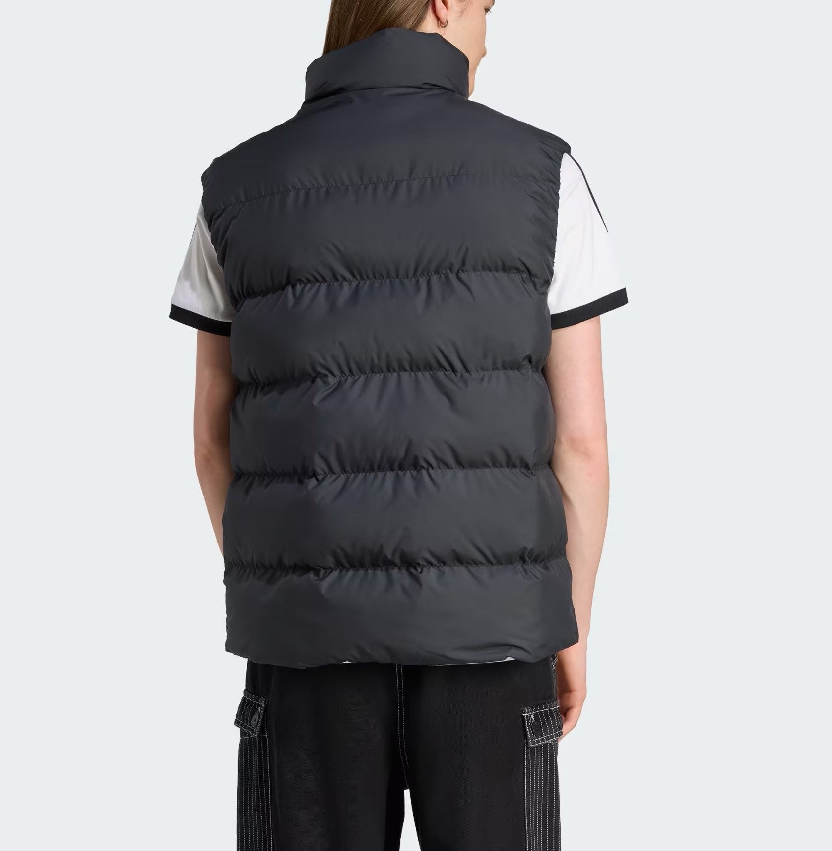 Tonal Puffer Sleeveless Jacket