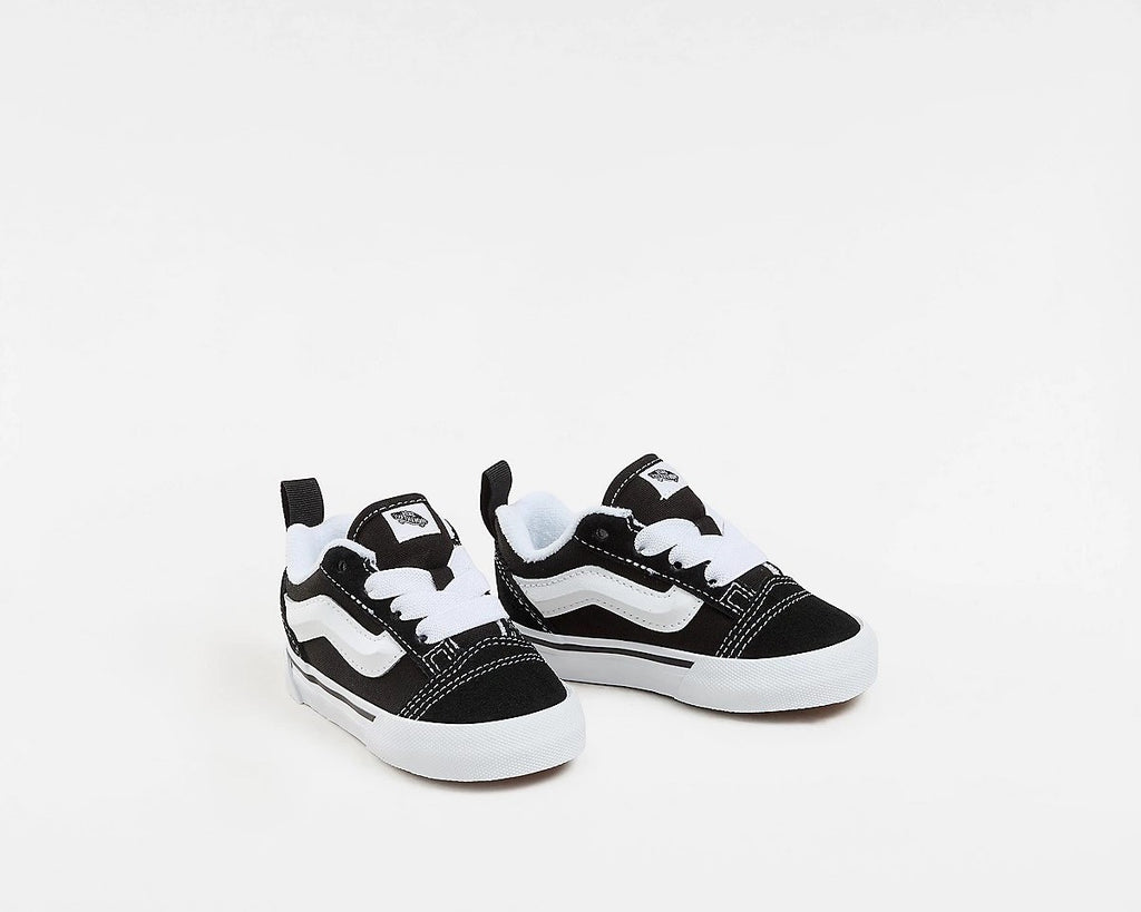 Knu skool elastic lace black/true white