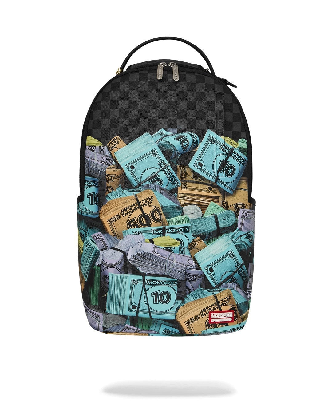 Monopoly Money Stacks Backpack