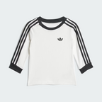 Adidas Denim + Long Sleeve Tee Kids Set