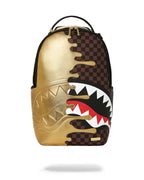 Zaino Sprayground Sharks In Paris Gold Drip Backpack