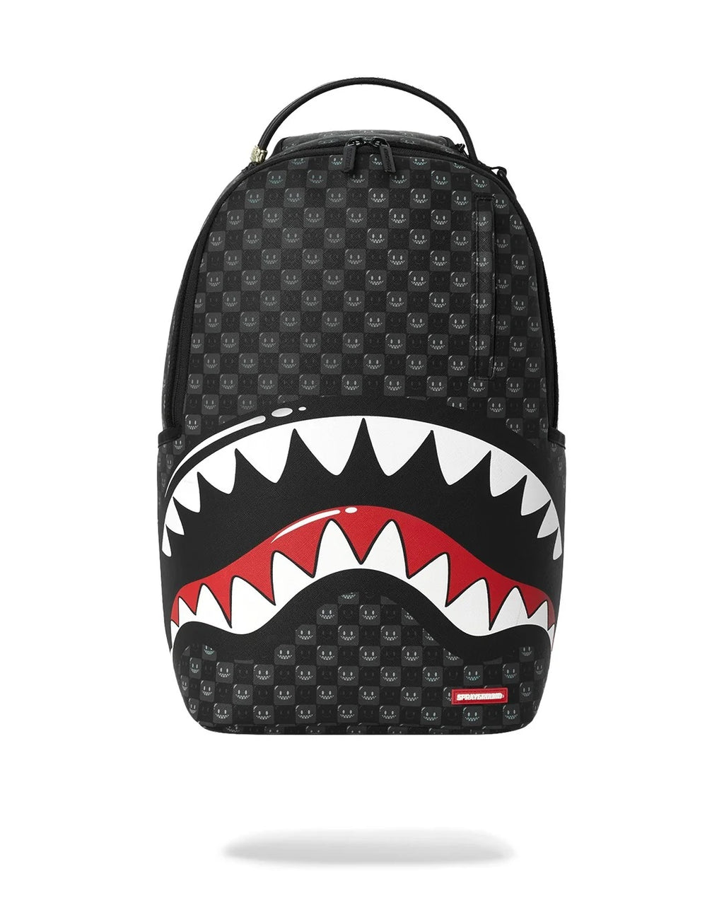 Zaino Sprayground Sharks In Paris Wtf Bubbly Black Check Backpack