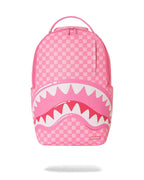 Pink New Check Faces Backpack