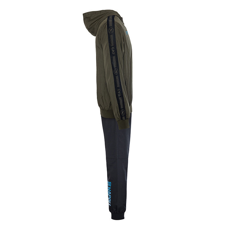 TUTA NYLON CON CAPPUCCIO OLIVE NIGHT 2024/2025