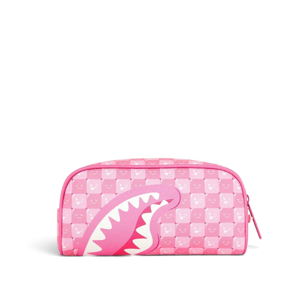 Sprayground Astuccio Pink New Check Faces