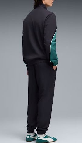 Woven colorblock tracksuit M