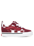 Knu skool elastic lace 2-tone bordeaux