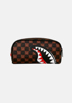 Sprayground Astuccio Sharks In Paris Pouch Brown